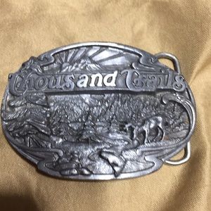 Rare limited edition thousand trails buckle